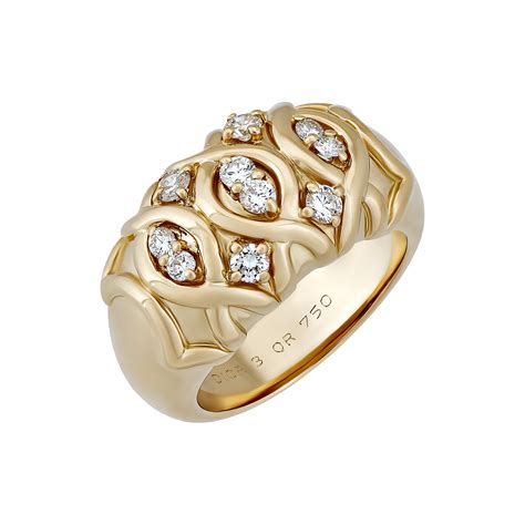 dior ring goud dames|dior jewelry for women.